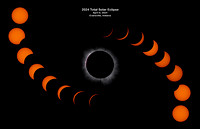 2024 Total Solar Eclipse (11x17)